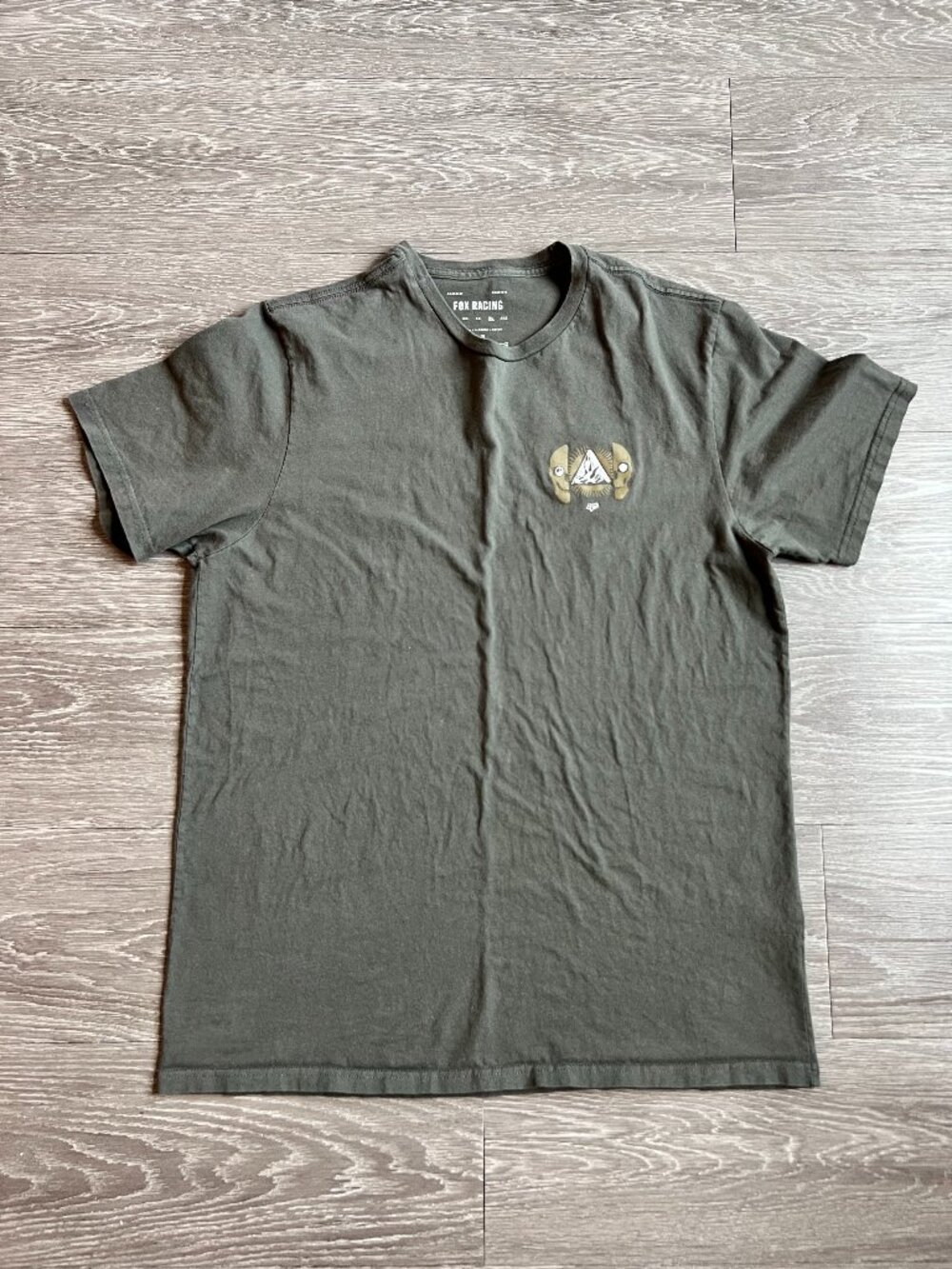 Fox Racing "Unplugged" T-Shirt, Dark Gray, X-Large
